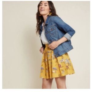 ModCloth Safari Animal Skirt